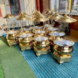 Alat Prasmanan Chafing Dish Kuningan